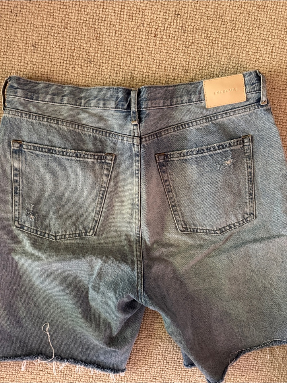 Everlane distressed The Cheeky Long Short - Picture 3 of 4